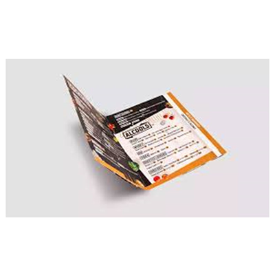 cartes A3 2 volets pelliculée