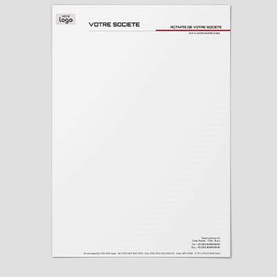 Tête de lettre 90g
